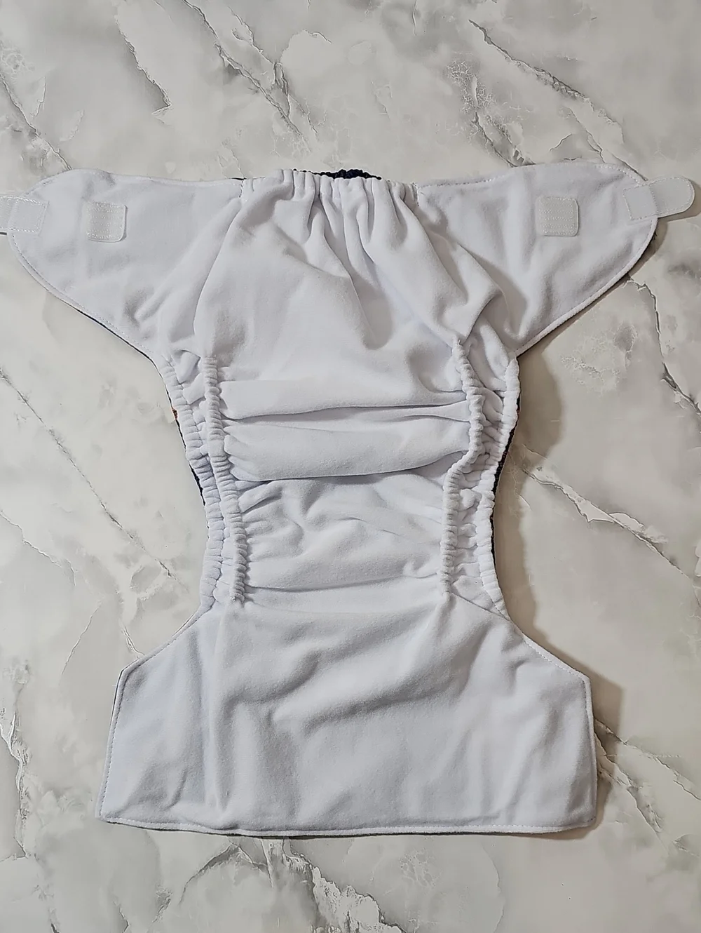 Large Reusable Pocket Cloth Diaper Adjustable Snaps Velcro Closure